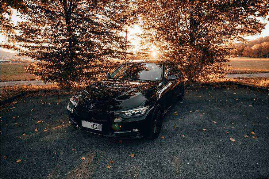 Mobile setup at client's driveway